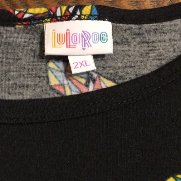 LuLaRoe Julia dress - Picture 3 of 4